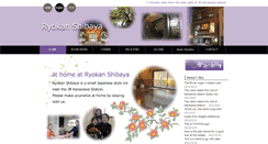 Desktop Screenshot of en.ryokanshibaya.com